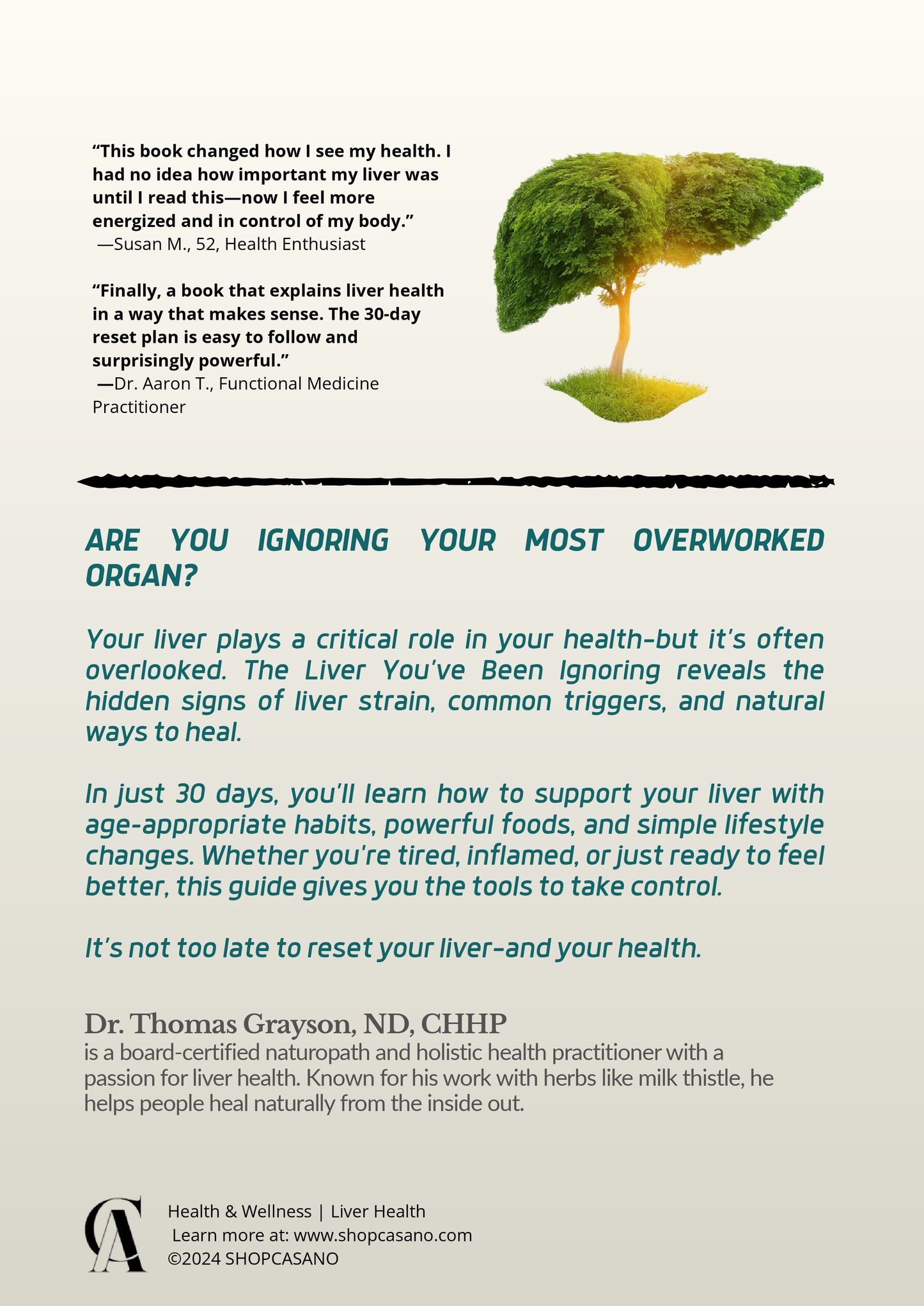 LIVER HEALTH AFTER 40 (Digital e-book)