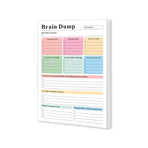 ClearMind™ Brain Dump Pad
