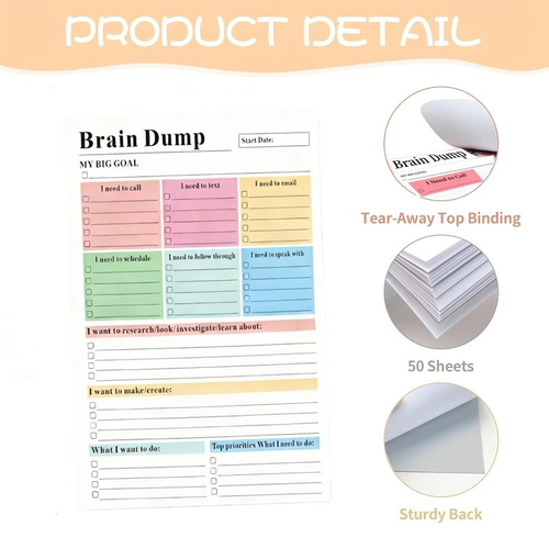 ClearMind™ Brain Dump Pad