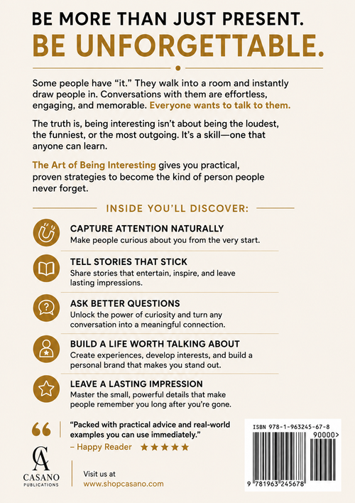 The Art Of Being Interesting (Digital e-book)